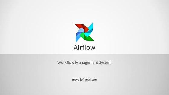 Airflow introduction