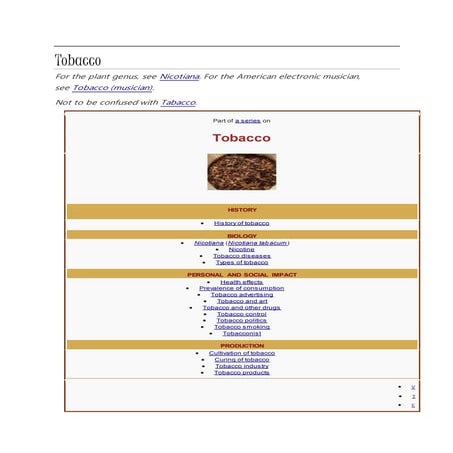 Akash bio project ON TOBACCO