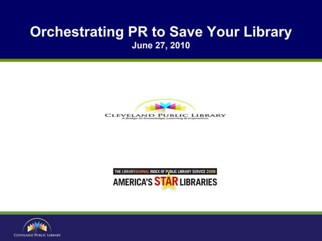 Orchestrating PR to Save Your Library