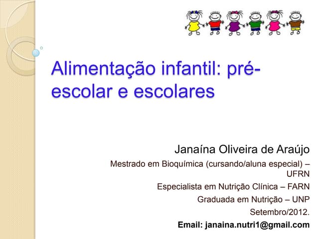 Alimentação infantil