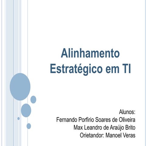 Alinhamento Estratégico em TI