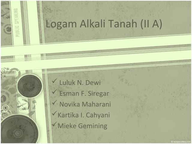 Alkali tanah