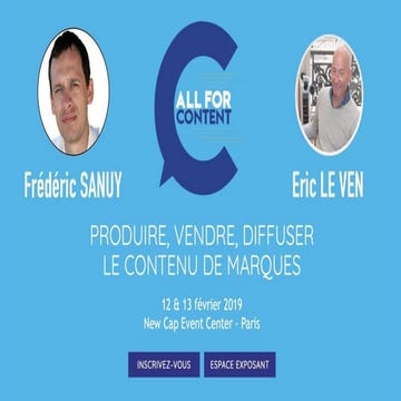 ALL FOR CONTENT 2019 