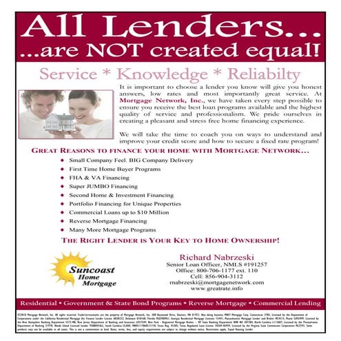 All lenders not equal mni