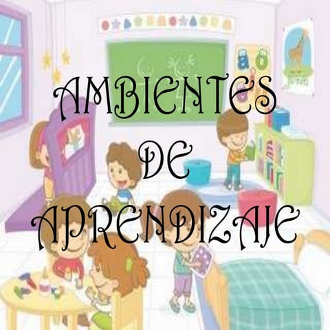 Ambientes de aprendizaje
