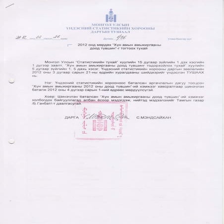 Amjirgaanii dood tuvshin