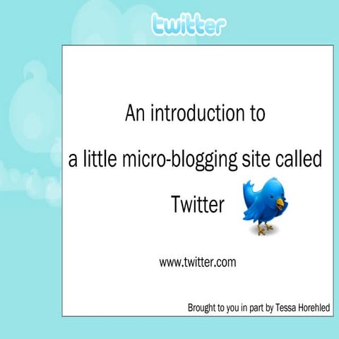 An Introduction To Twitter For Marketers