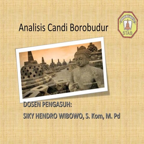 Analisis candi borobudur