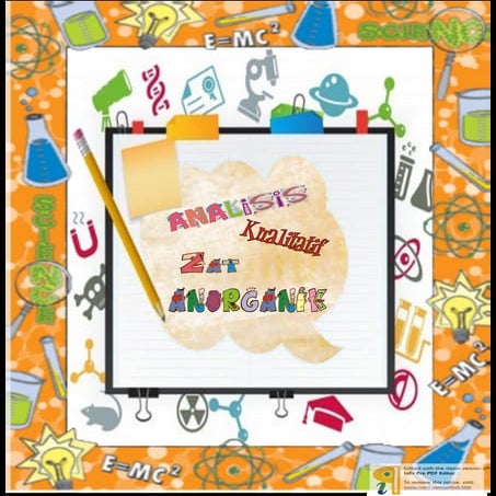 Analisis kualitatif zat anorganik