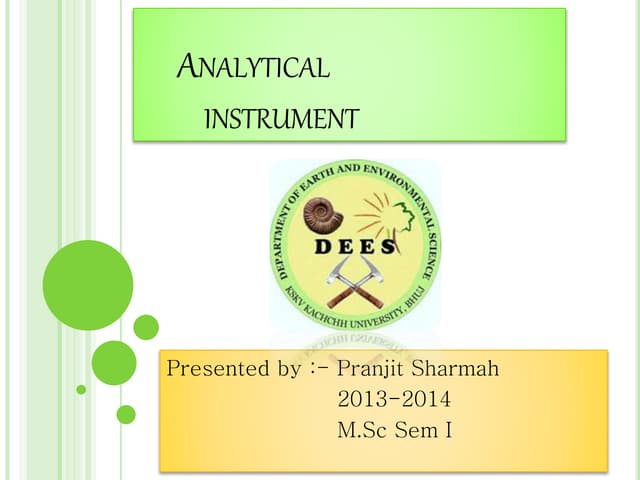 Analytical instrument