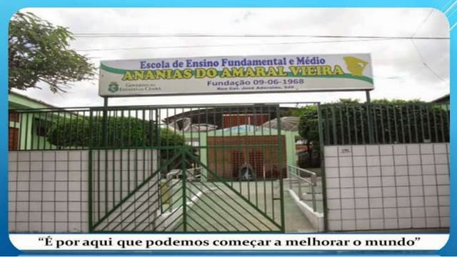 LABORATÓRIO DE INFORMÁTICA ESCOLA Ananias