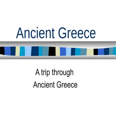Ancient greece ppt