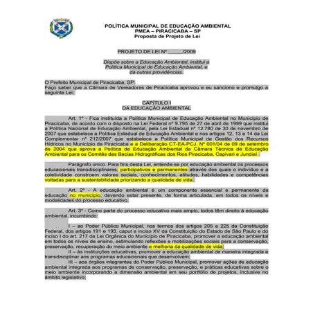 Anexo 4   Minuta Da Pmea Piracicaba