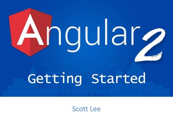 Angular 4 Introduction Tutorial