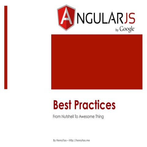 AngularJS best-practices
