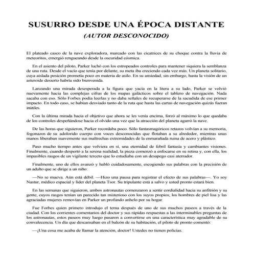 Anonimo   susurro desde una epoca distante