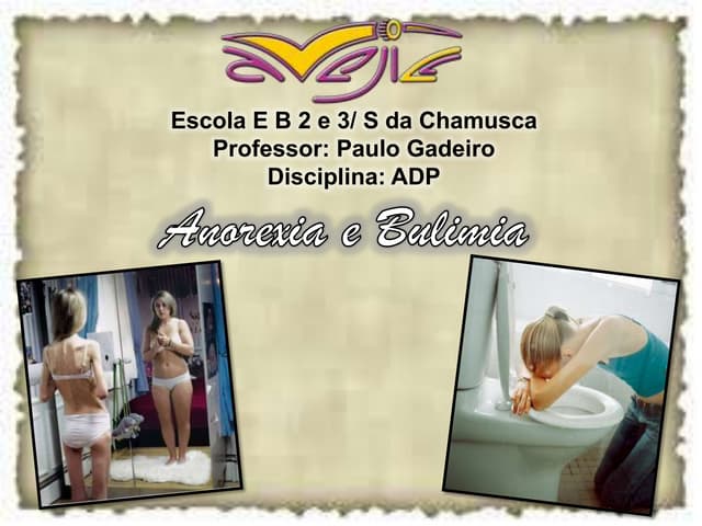 Anorexia e bulimia 8ºc