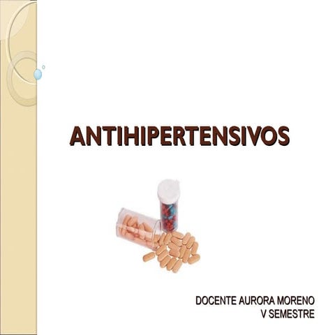 Antihipertensivos