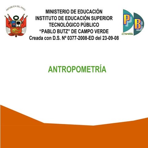 ANTROPOMETRIA su toma y medición 2024 - i