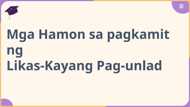 Araling Panlipunan Presentation sa Leksiyon