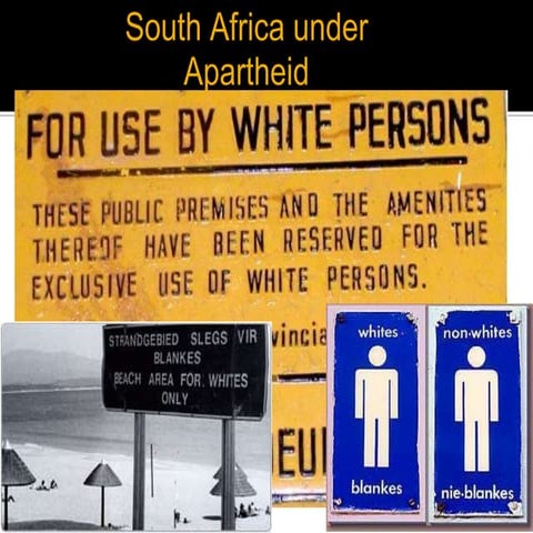 Apartheid in South Africa