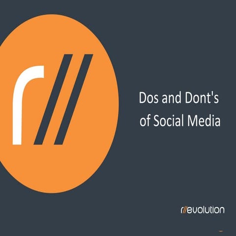 Dos and dont's of social media, 11th May 2016, Durham