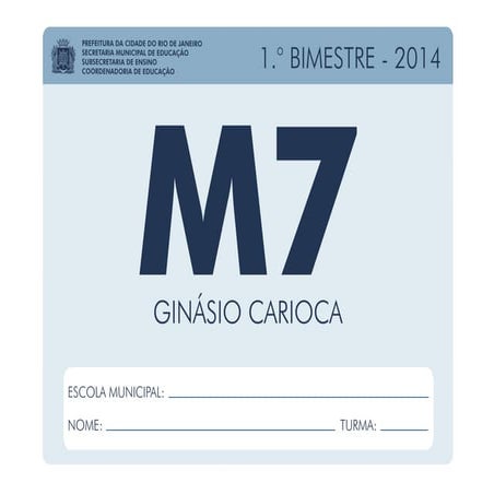 Apostila de matemática