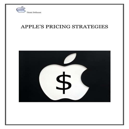 Apple's Pricing Strategy 