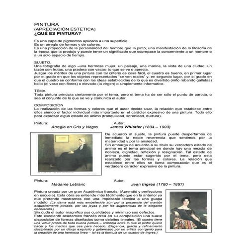 Apreciacionesteticapintura 1