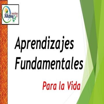 Aprendizajes fundamentales rikchay