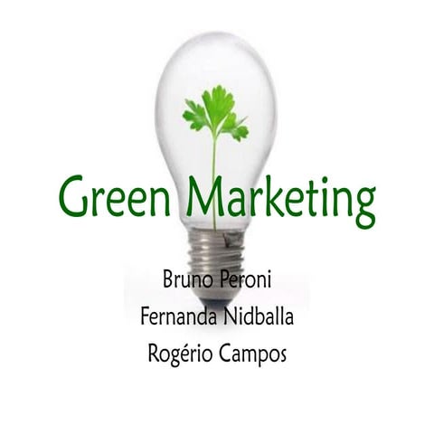 Apresentação Marketing Verde