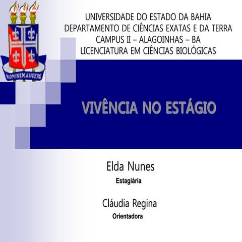 Apresentação estágio supervisionado ii