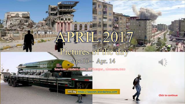 APRIL 2017 - Pictures of the day - Apr. 10 - Apr. 14