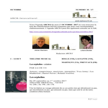 Arch i programme 10-17 issue 3