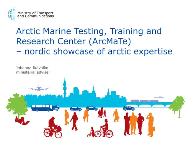 ArcMaTe - Arctic Marine Training and Testing Center