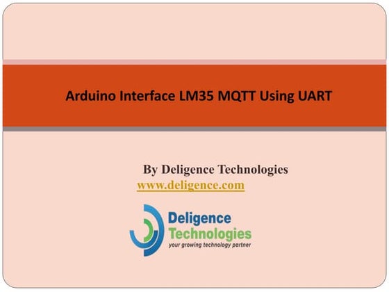 Arduino Interface LM35 MQTT Using UART