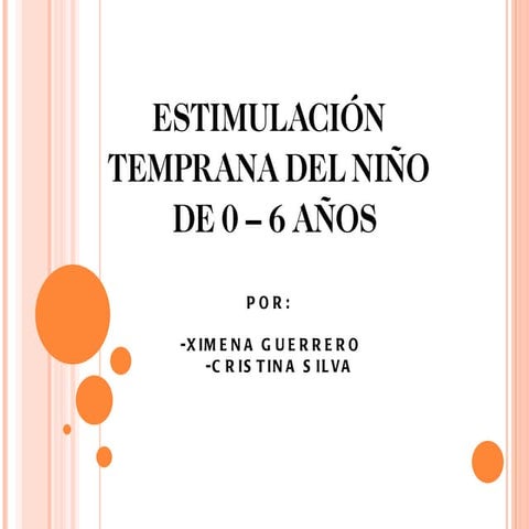 Areas de estimulacion