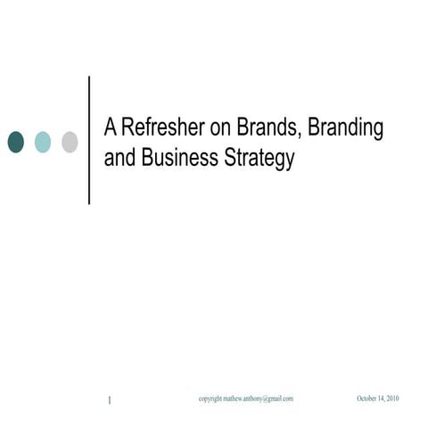 A Refresher On Brands Branding And Business Strategy