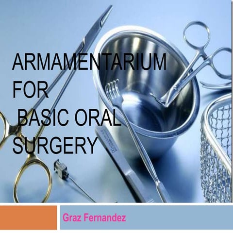 Instruments for Oral Surgery 