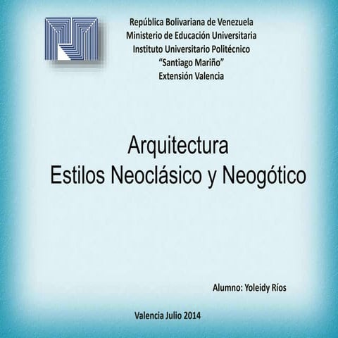 Analisis elementos arquitectura estilo neoclasico