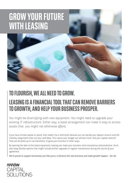 Grow your future with leasing.