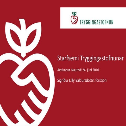 Arsfundur arsskyrsla