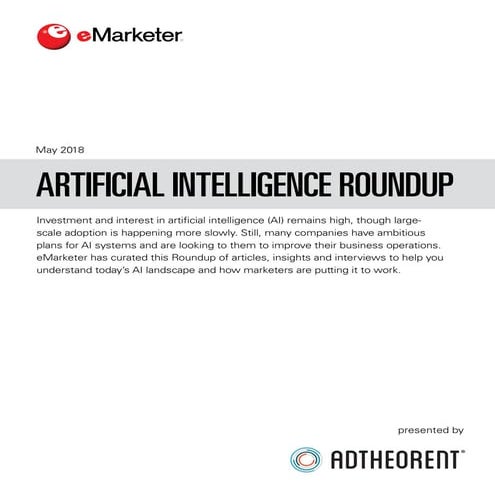 Artificial intelligence Trends in Marketing