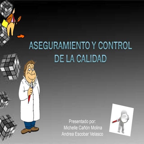 Aseguramiento y control de la calidad