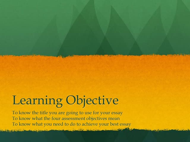 As eng lit unit 2 comedy essay tips