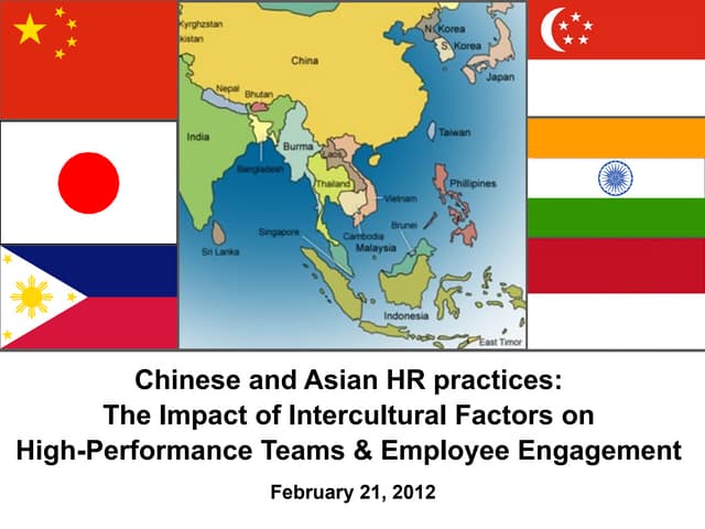 Asia and China HR Practices and the Impact of Intercultural Factors