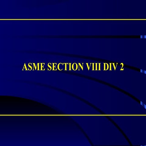 Asme sec viii div 2
