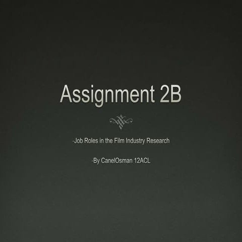 Assaignment 2b