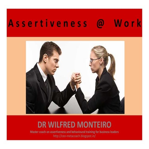 Assertiveness @ work