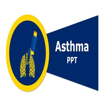 Asthma PPT presentation template - RxSlides